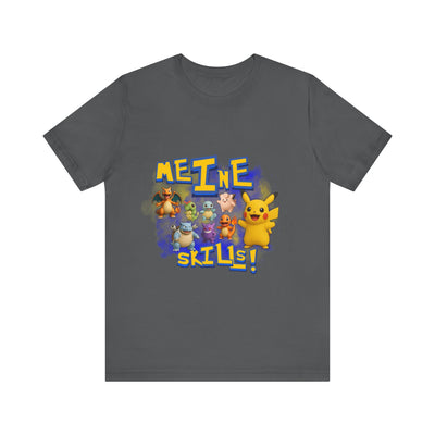 Pokemon Skills Unisex Tee, Fun Casual Shirt