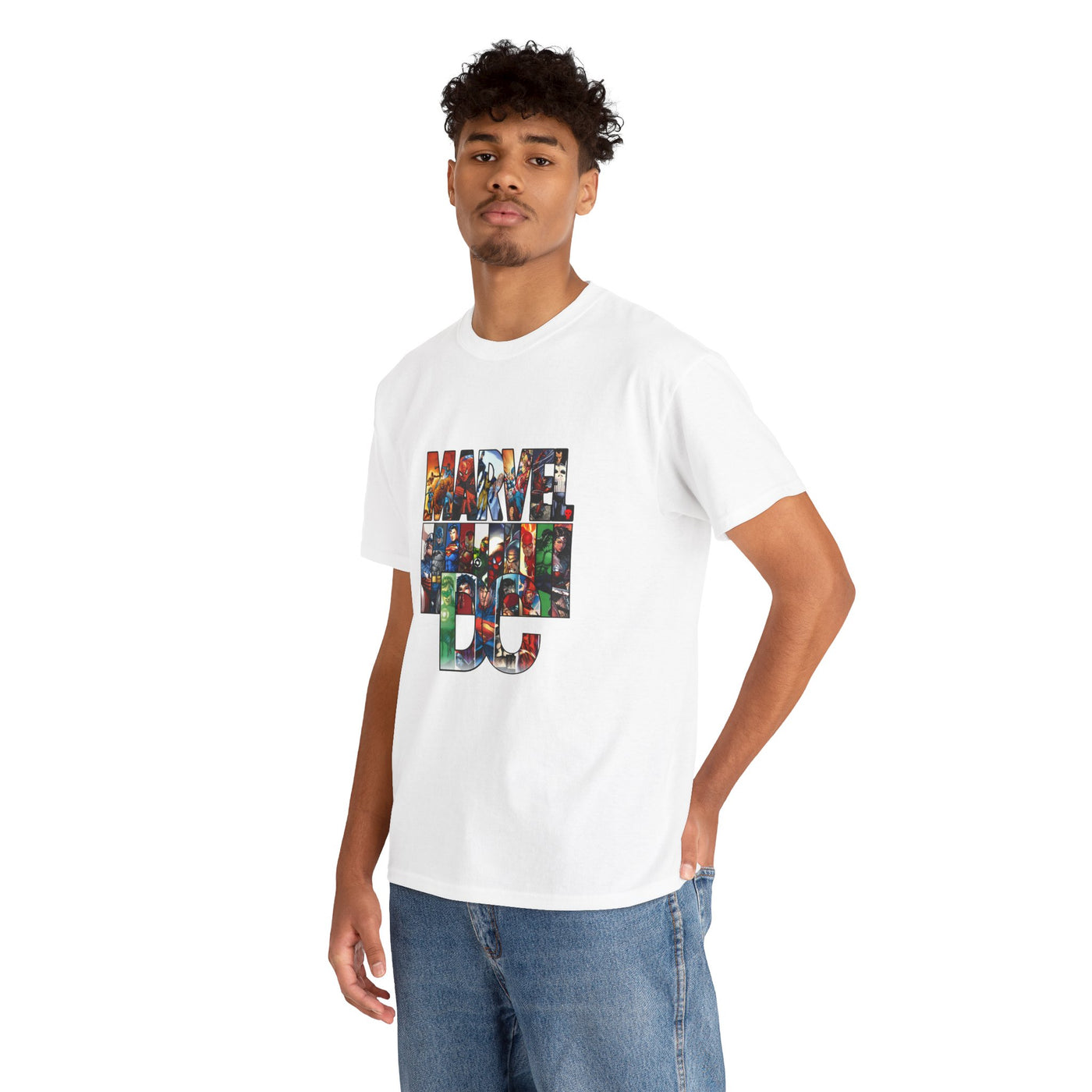 Marvel vs. DC Graphic Unisex T-Shirt, Superhero