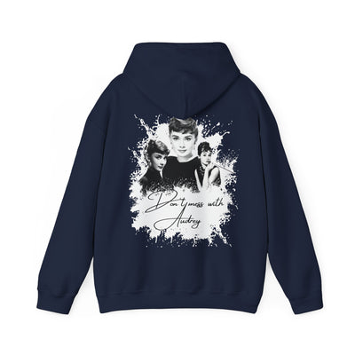 Retro Audrey Hepburn Hoodie - Classic Style