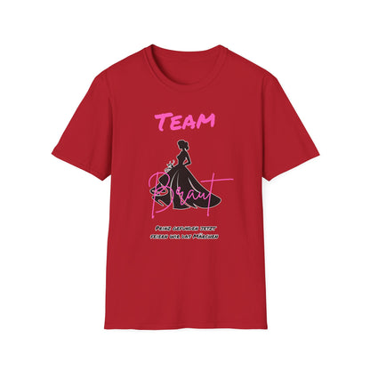 Team Bride Braut T-Shirt - Traumhochzeit