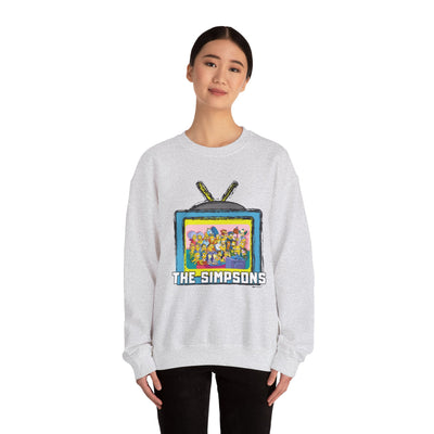 The Simpsons Unisex Heavy Cotton Sweatshirt