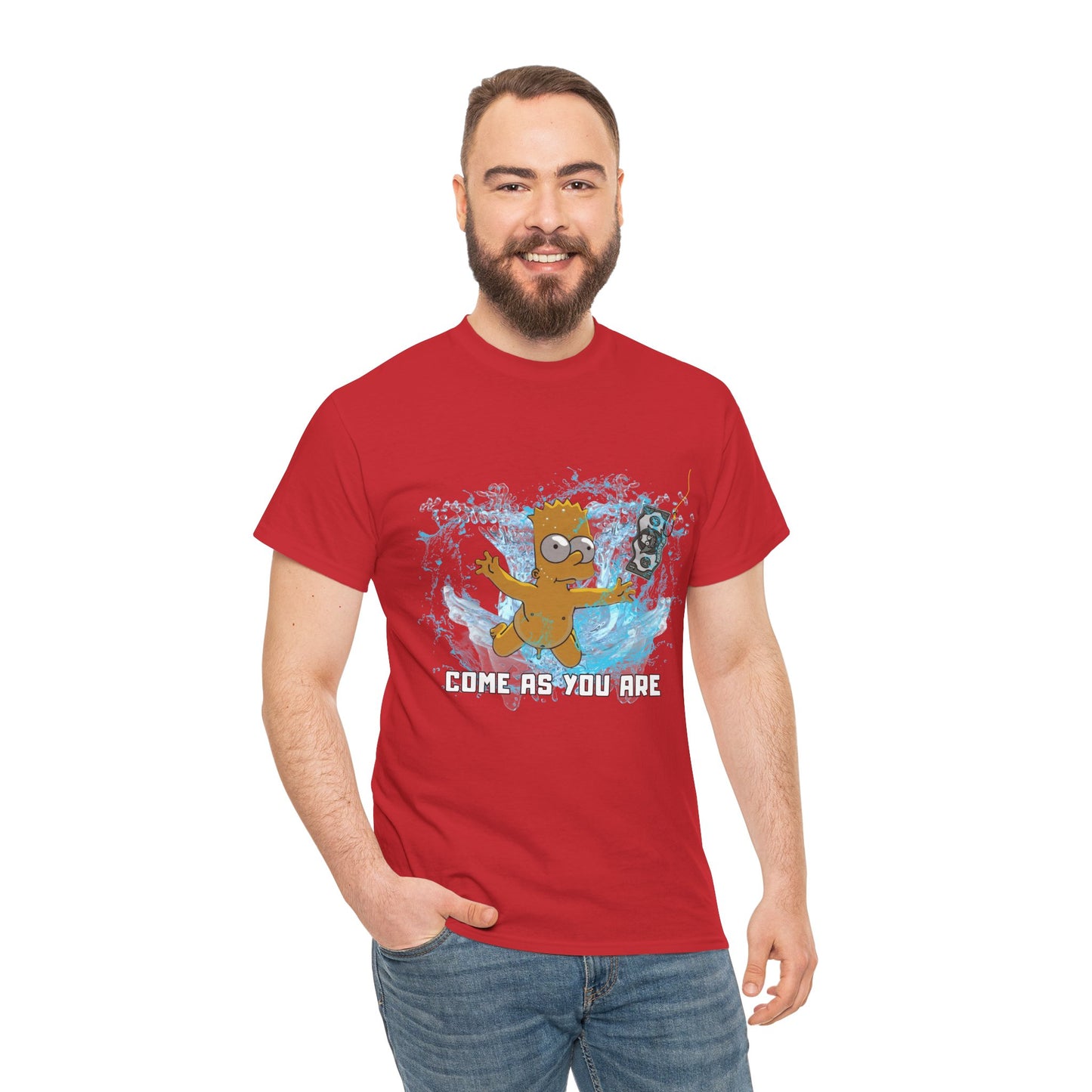Come As You Are Unisex Shirt Bart Simpson