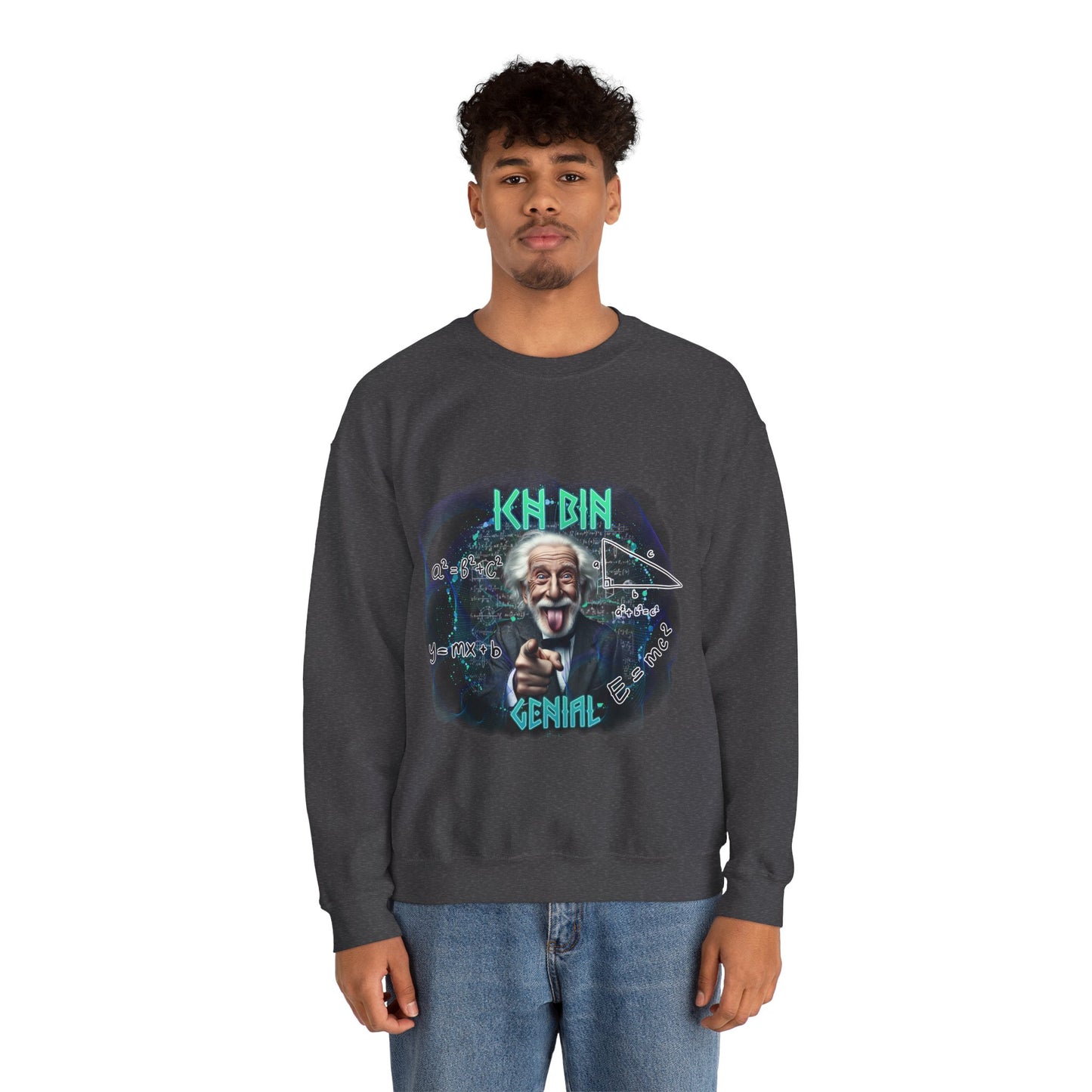 Sweatshirt 'ICH BIN GENIAL' unisex