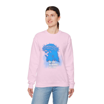 Sweatshirt Jesus "Der Weg - Die Wahrheit - Das Leben"