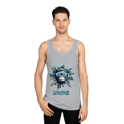 "Affengeil" Gorilla Graphic Unisex Jersey Tank - Perfect for Summer Adventures