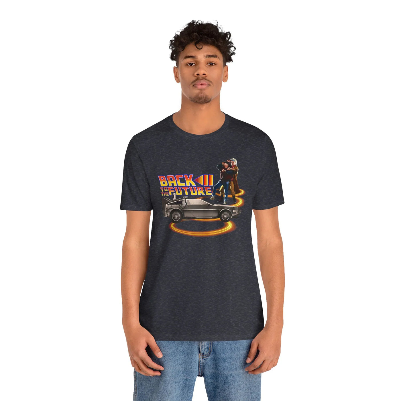 Retro Back to the Future Tee - Unisex Short Sleeve Shirt