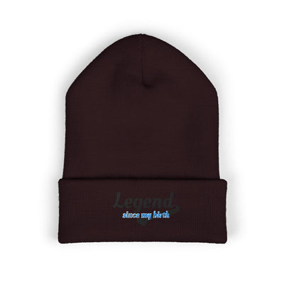 Legend Beanie - Classic Cuffed Hat, Unisex Beanie