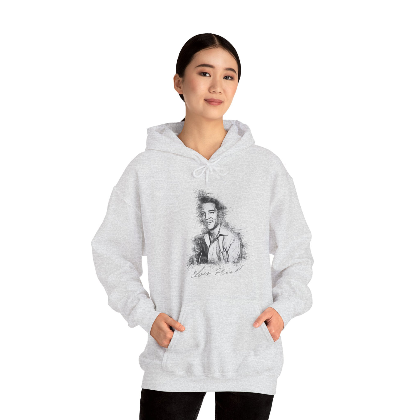 Hoodie Elvis Presley Inspired Vintage Design