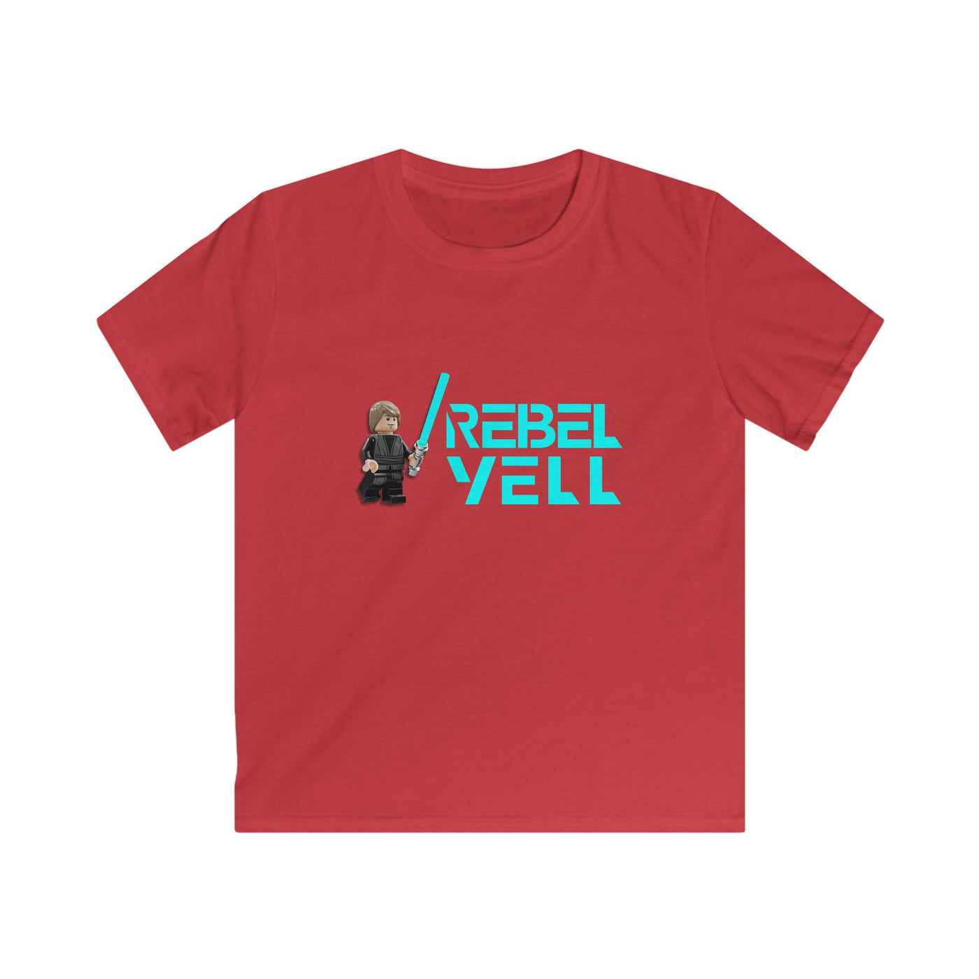 Cool Rebel Yell  Luke Skywalker Unisex  T-Shirt for Fans for Teens