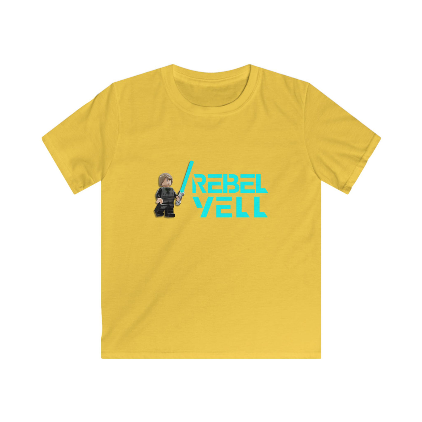 Cool Rebel Yell  Luke Skywalker Unisex  T-Shirt for Fans for Teens
