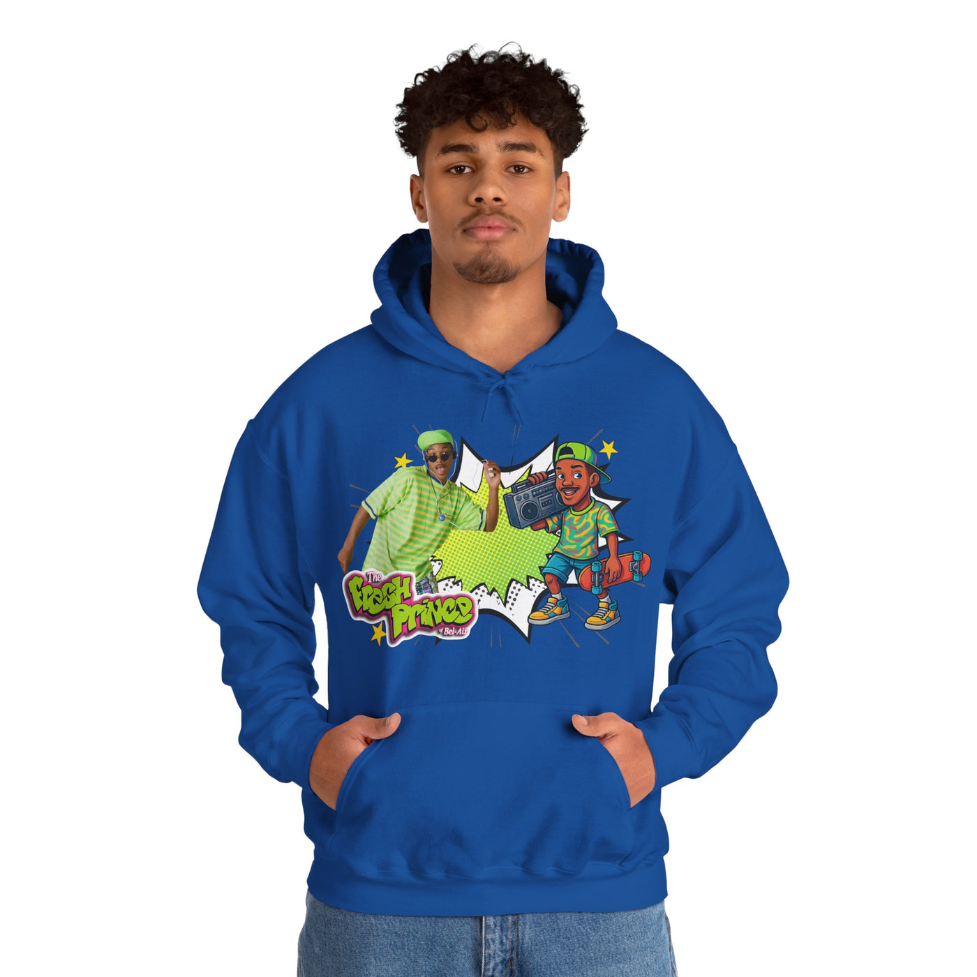 Retro Prince from Bel Air Hip-Hop Inspired Hoodie