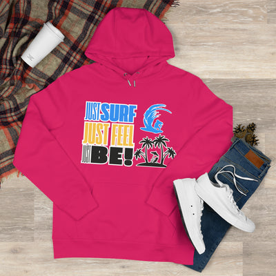 Just Surf Hooded Sweatshirt - Perfect for Beach Lovers and Surf Enthusiasts