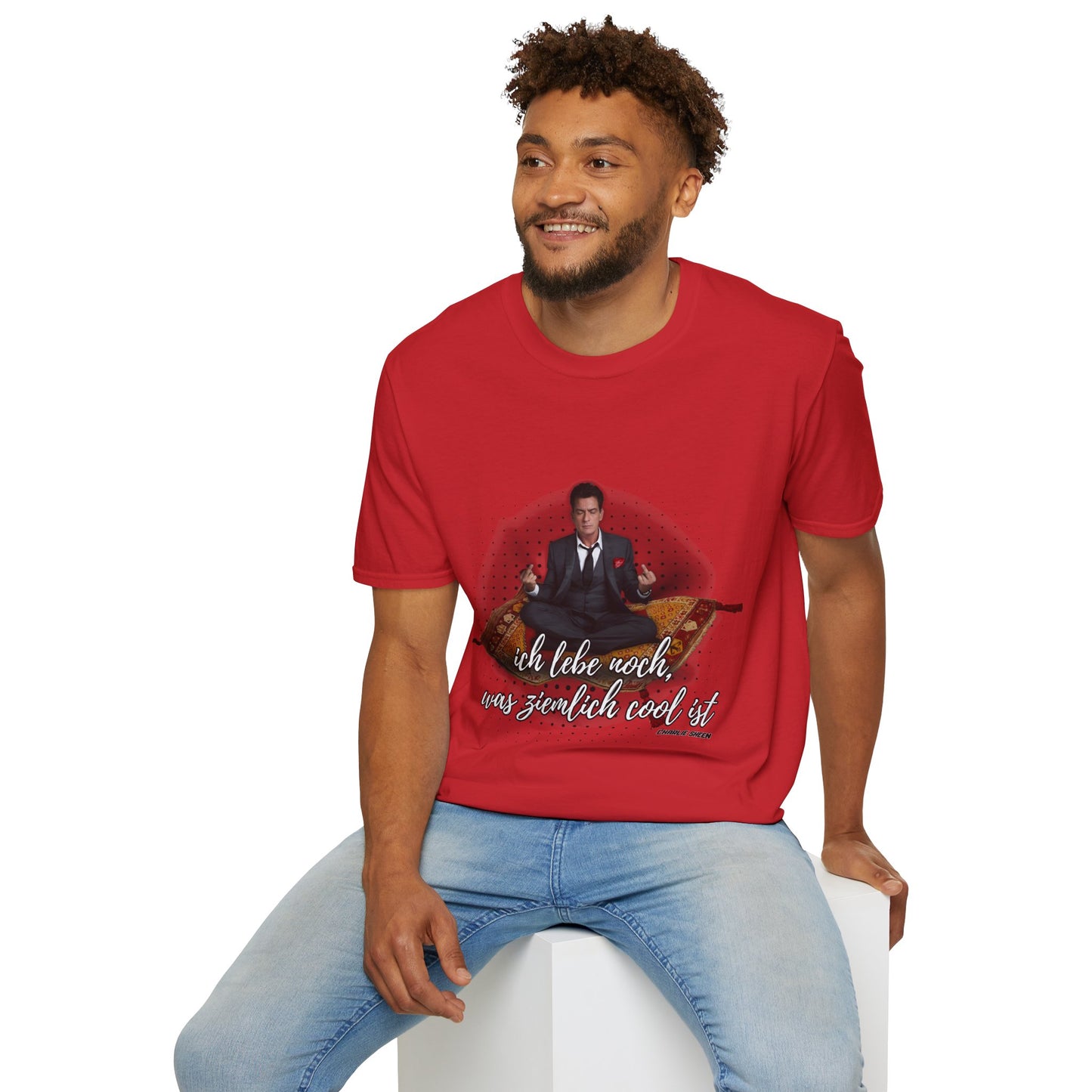 Ich lebe noch! T-Shirt Charlie Sheen