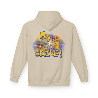 Pokemon Skills Hoodie, Unisex Pokemon Sweatshirt, Cute Hoodie