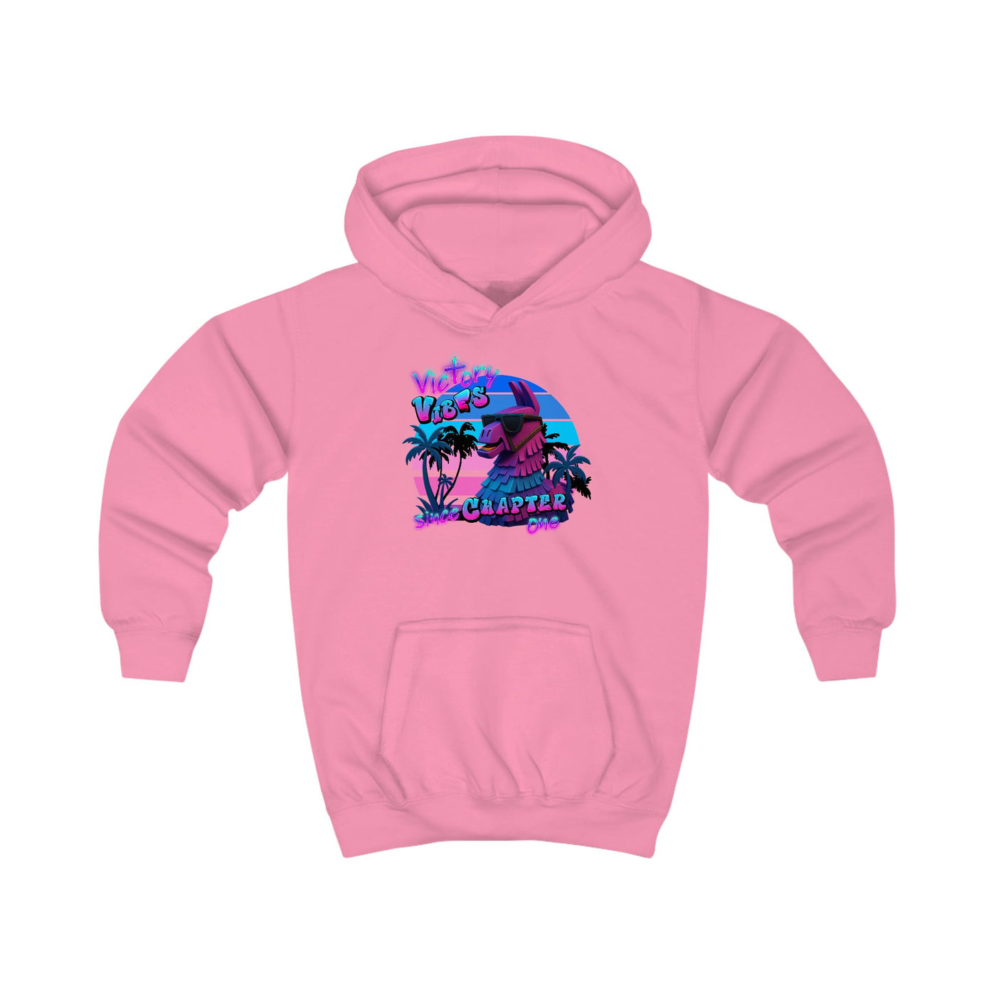 Kids Hoodie Fortnite - Victorious Vibes since Chapter Design, Trendy Youth Apparel