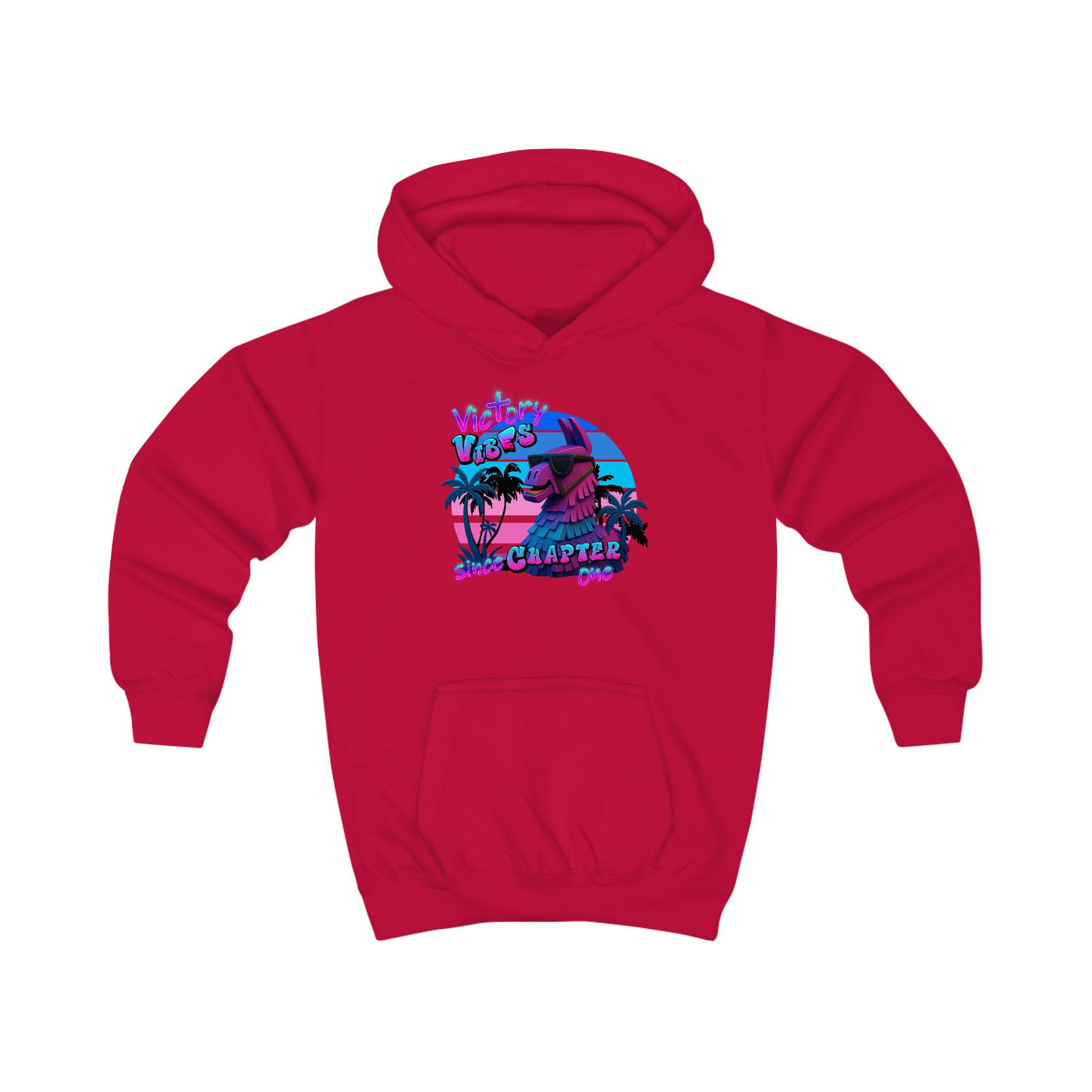 Kids Hoodie Fortnite - Victorious Vibes since Chapter Design, Trendy Youth Apparel