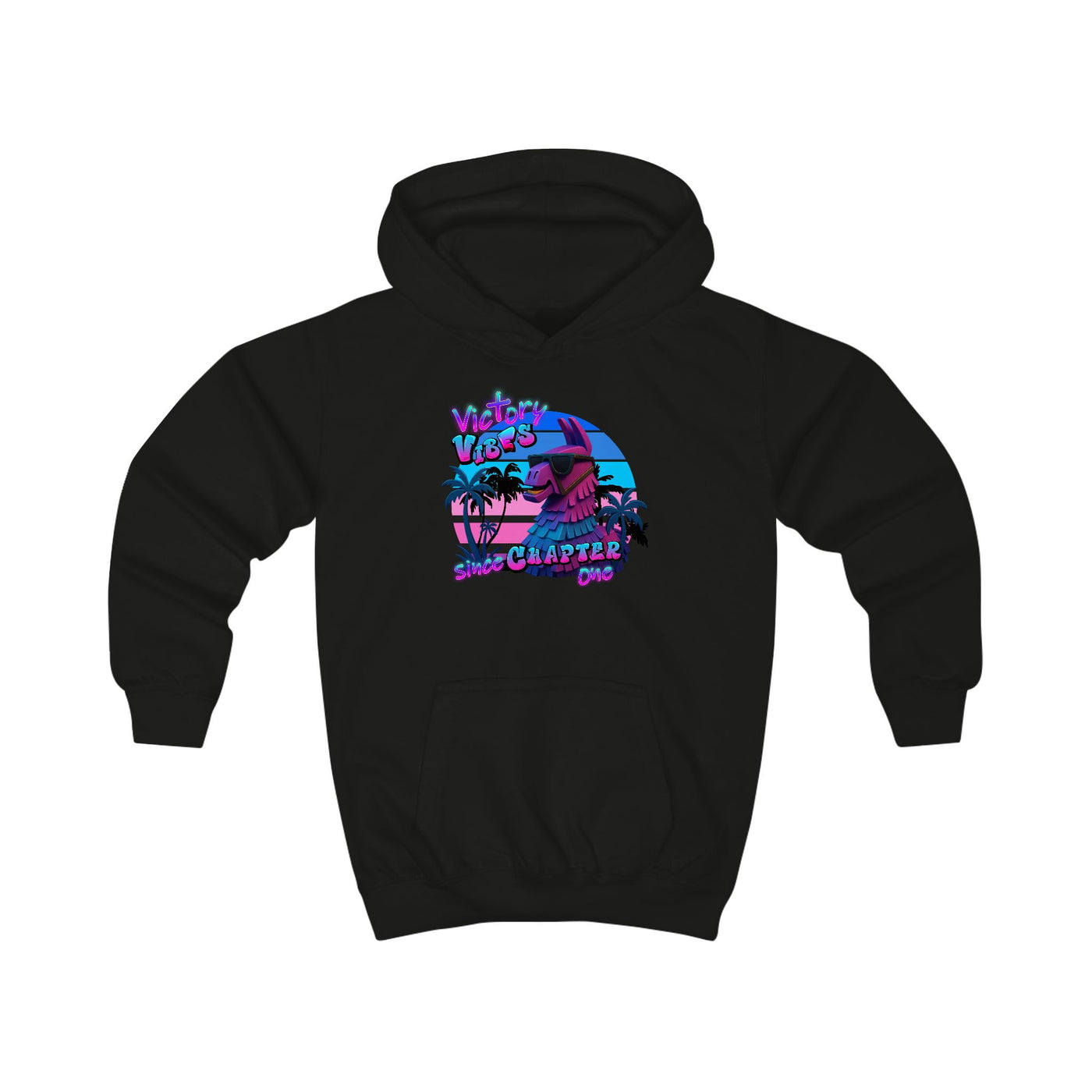 Kids Hoodie Fortnite - Victorious Vibes since Chapter Design, Trendy Youth Apparel