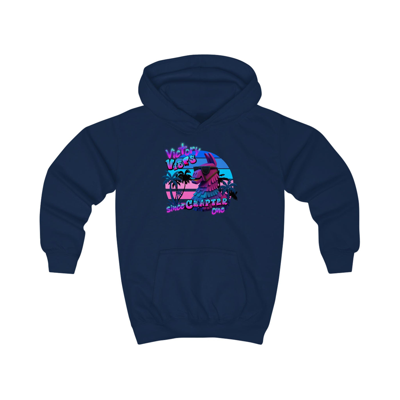 Kids Hoodie Fortnite - Victorious Vibes since Chapter Design, Trendy Youth Apparel