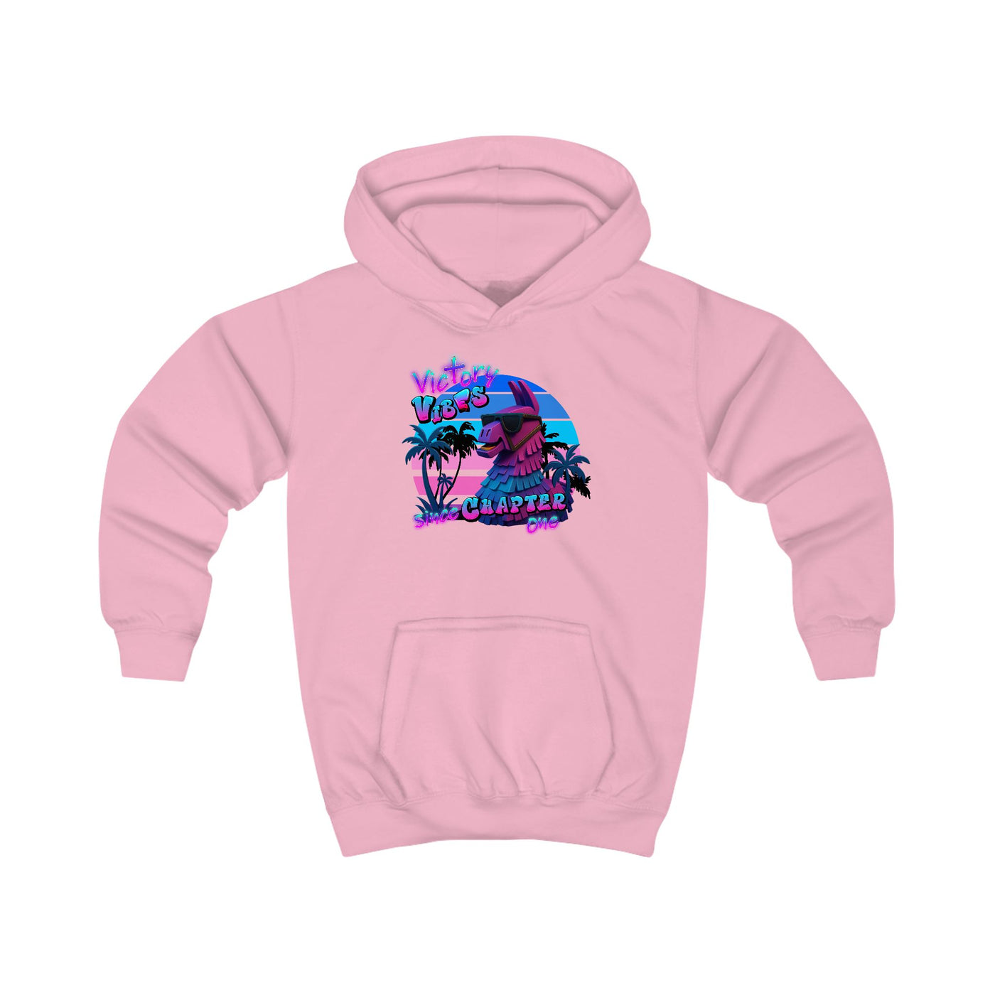 Kids Hoodie Fortnite - Victorious Vibes since Chapter Design, Trendy Youth Apparel