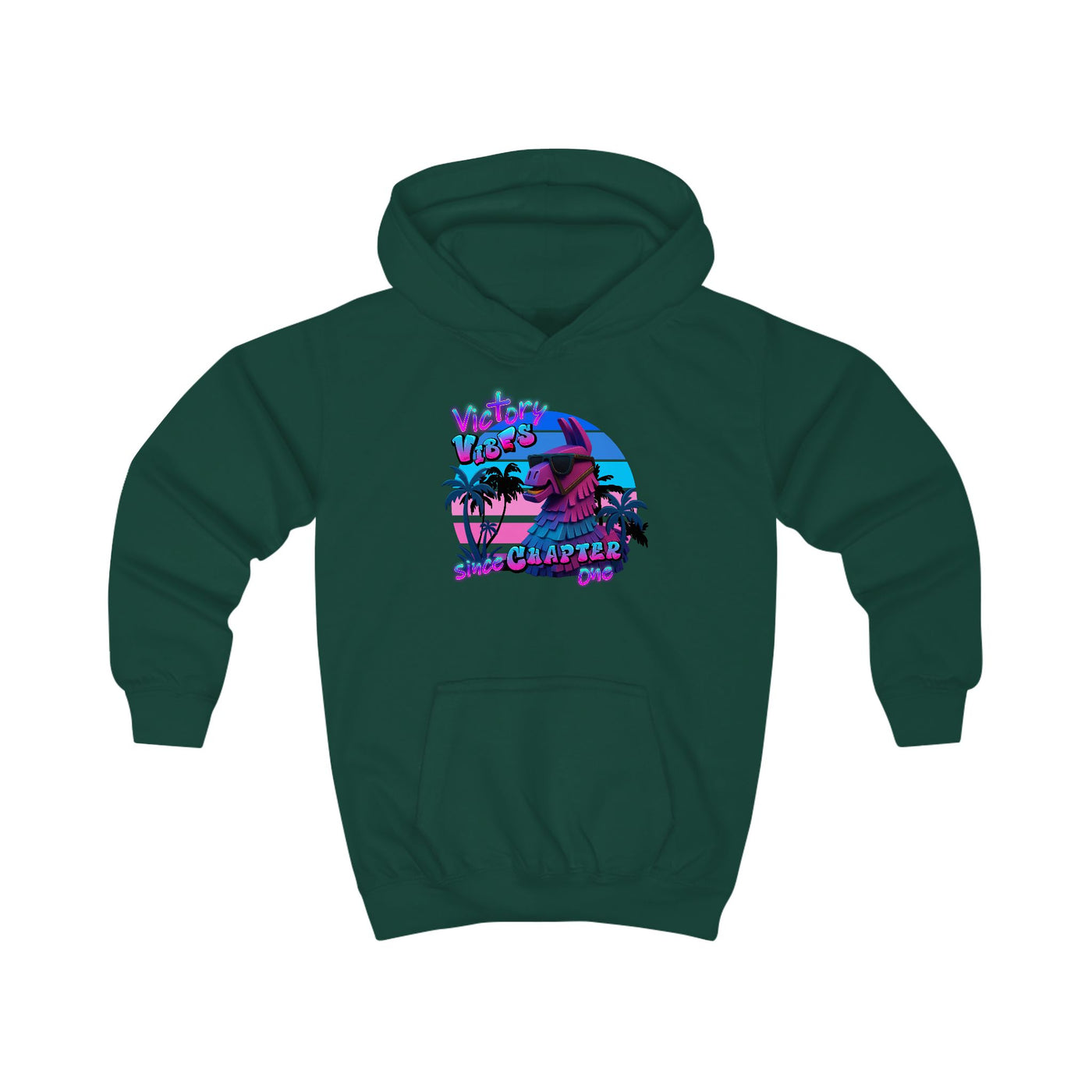 Kids Hoodie Fortnite - Victorious Vibes since Chapter Design, Trendy Youth Apparel