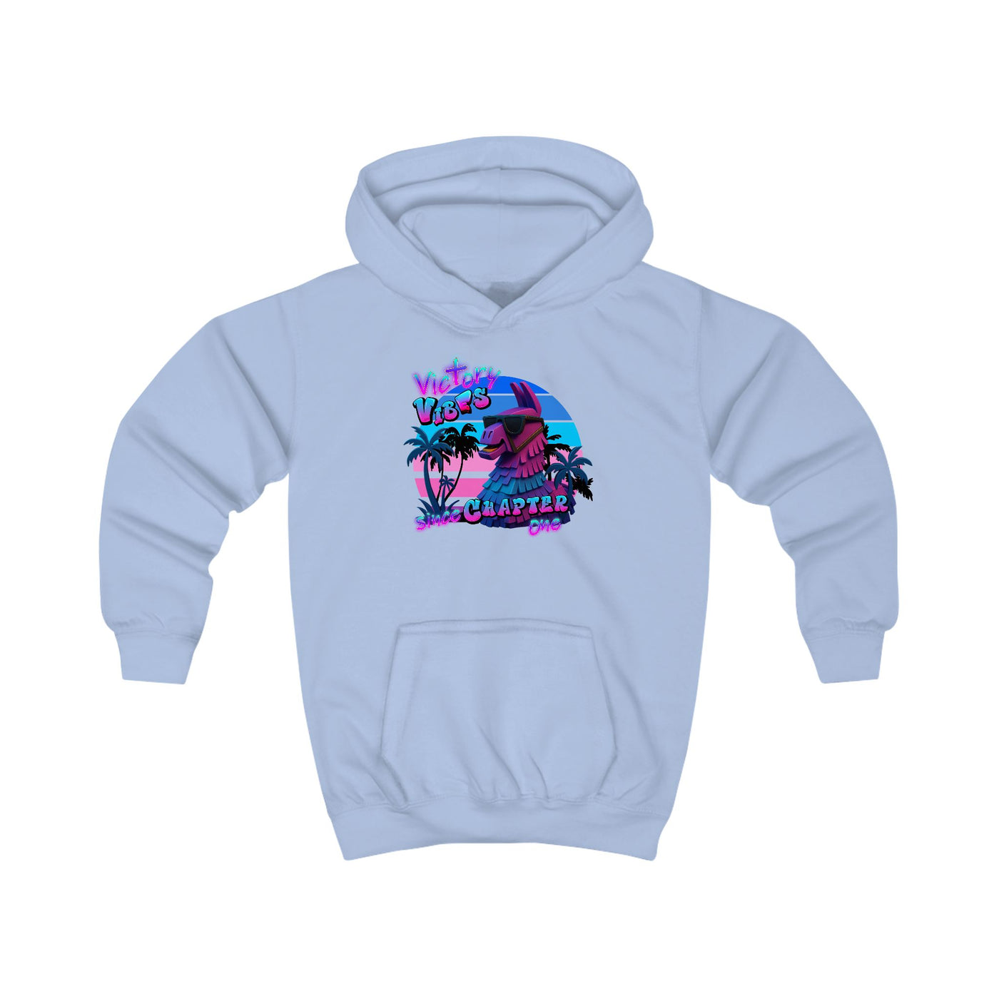 Kids Hoodie Fortnite - Victorious Vibes since Chapter Design, Trendy Youth Apparel