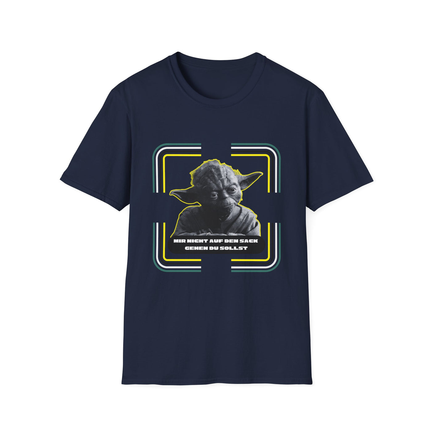 Yoda-Inspired Unisex T-Shirt - 'MIR NICHT AUF DEN... GEHEN DU SOLLST'
