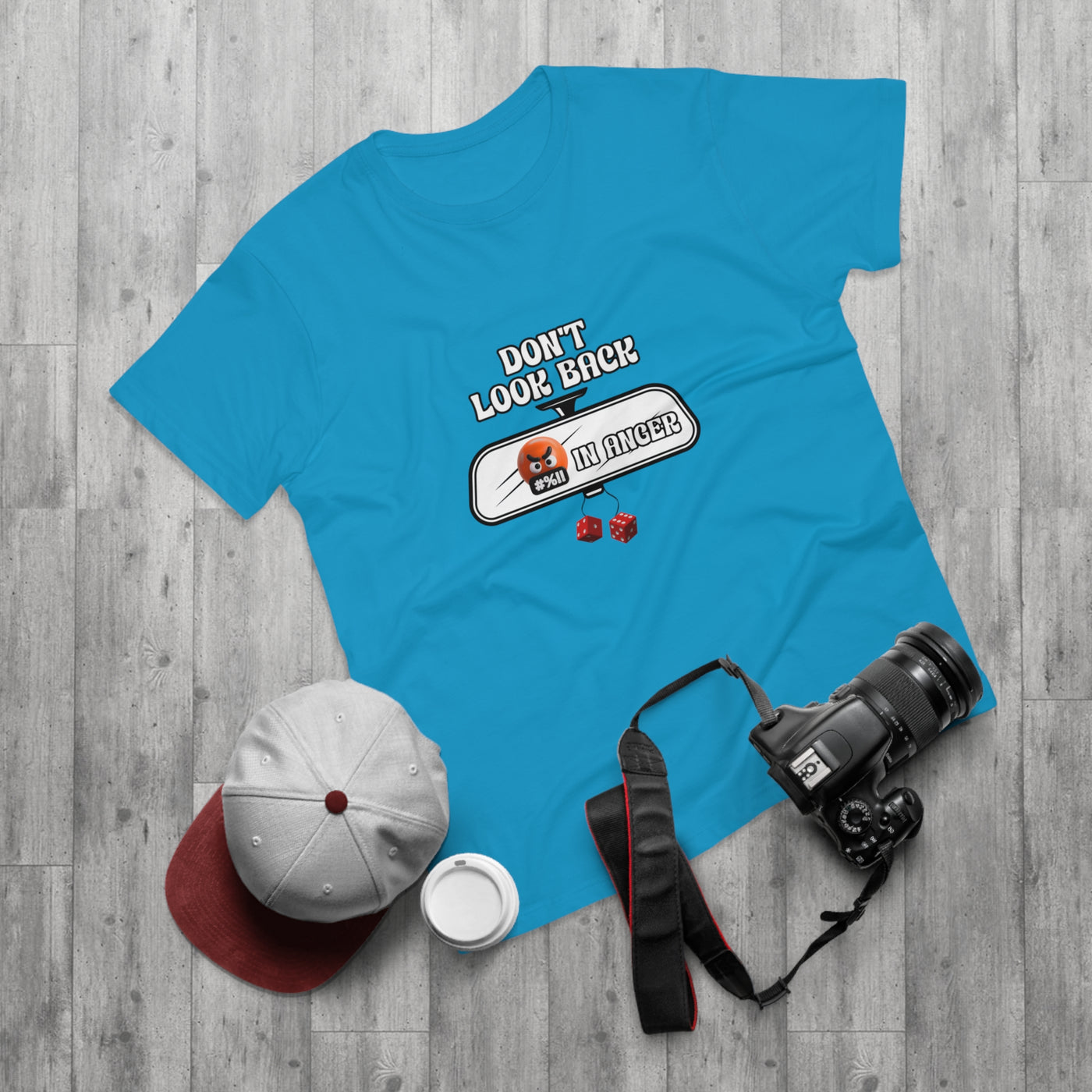 Don't Look Back in Anger Men's T-Shirt, Motivational