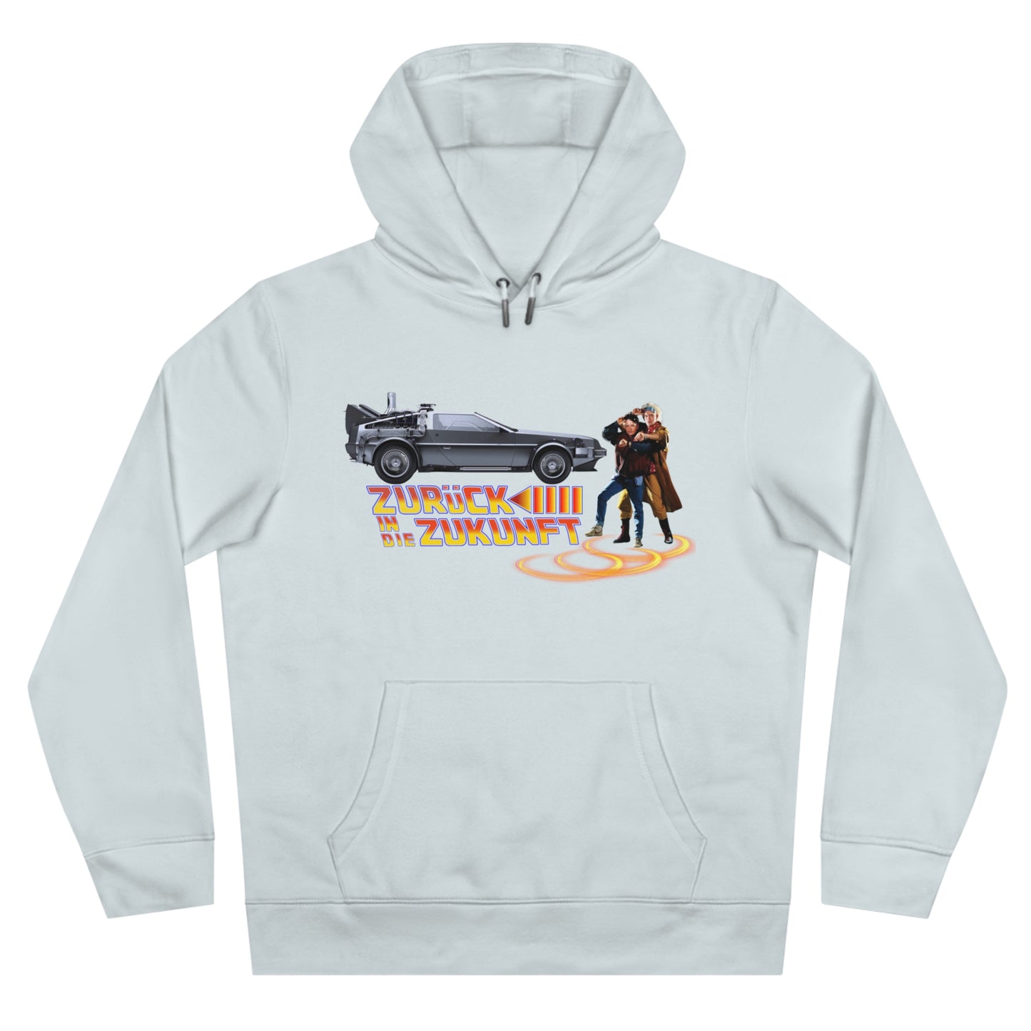 Back to the future - King Hooded Sweatshirt - Perfect for Movie Lovers and Casual Comfort 