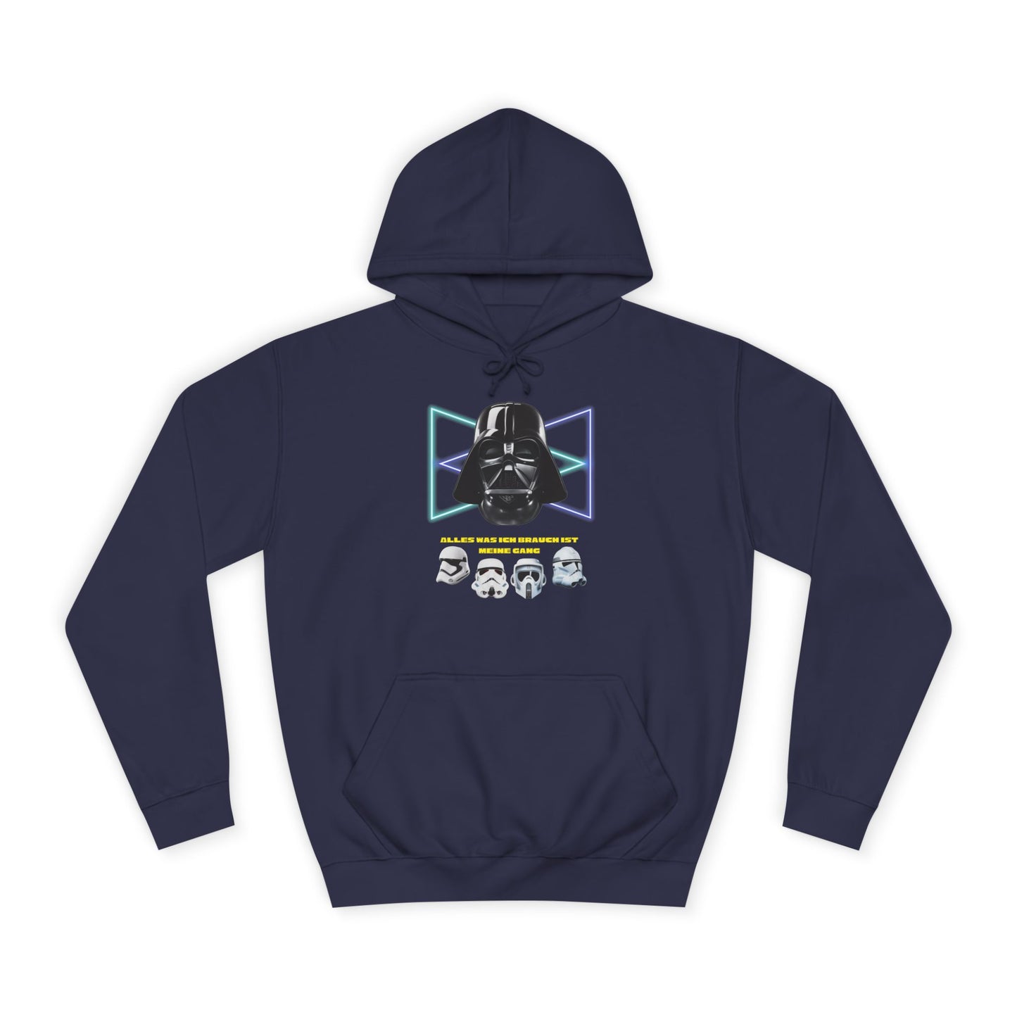 Star Wars unisex Hoodie - Darth Vader   - Alles was ich brauch ist meine Gang - beidseitig bedruckt