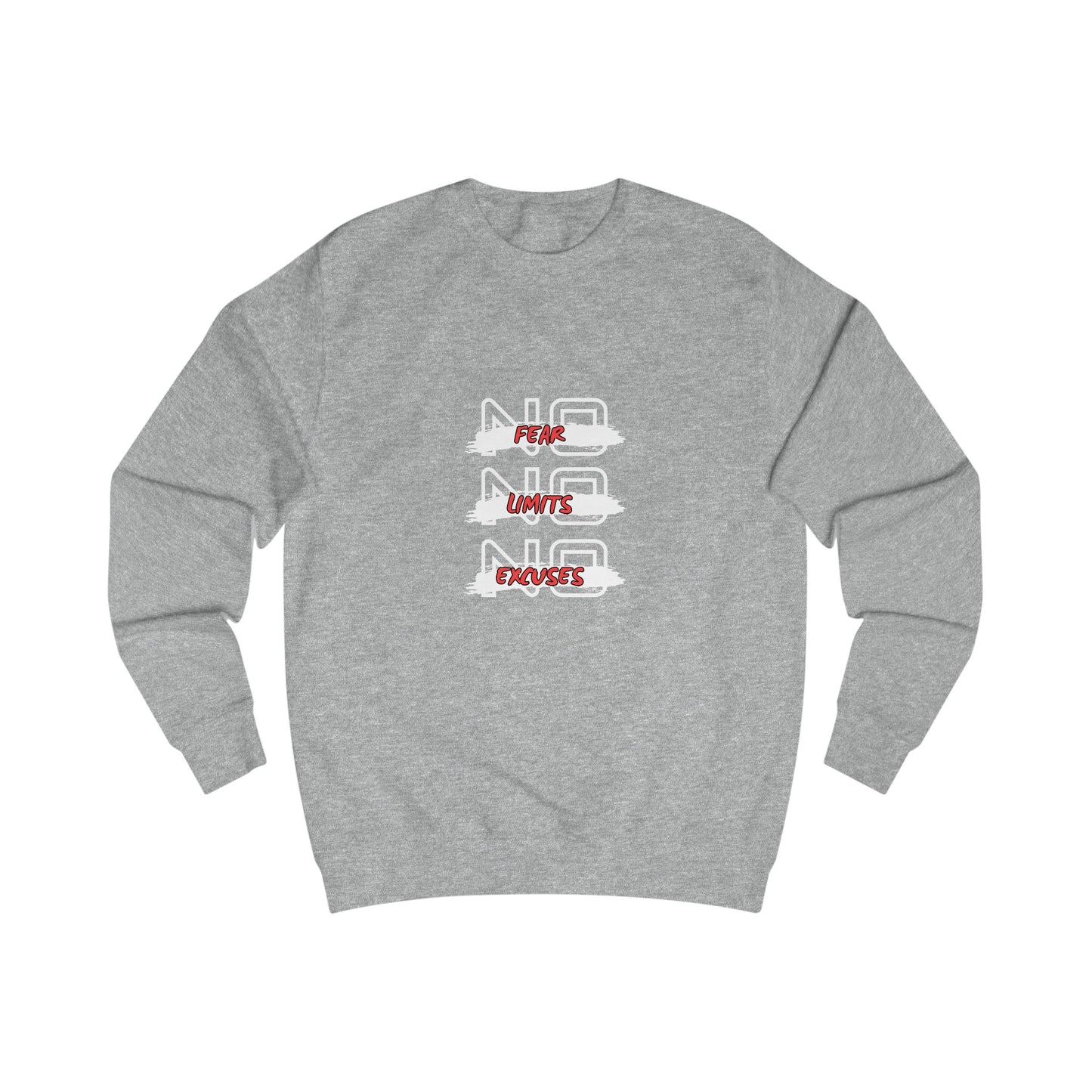 Sweatshirt  No Fear - No Limits - No Excuxes -Sweatshirt