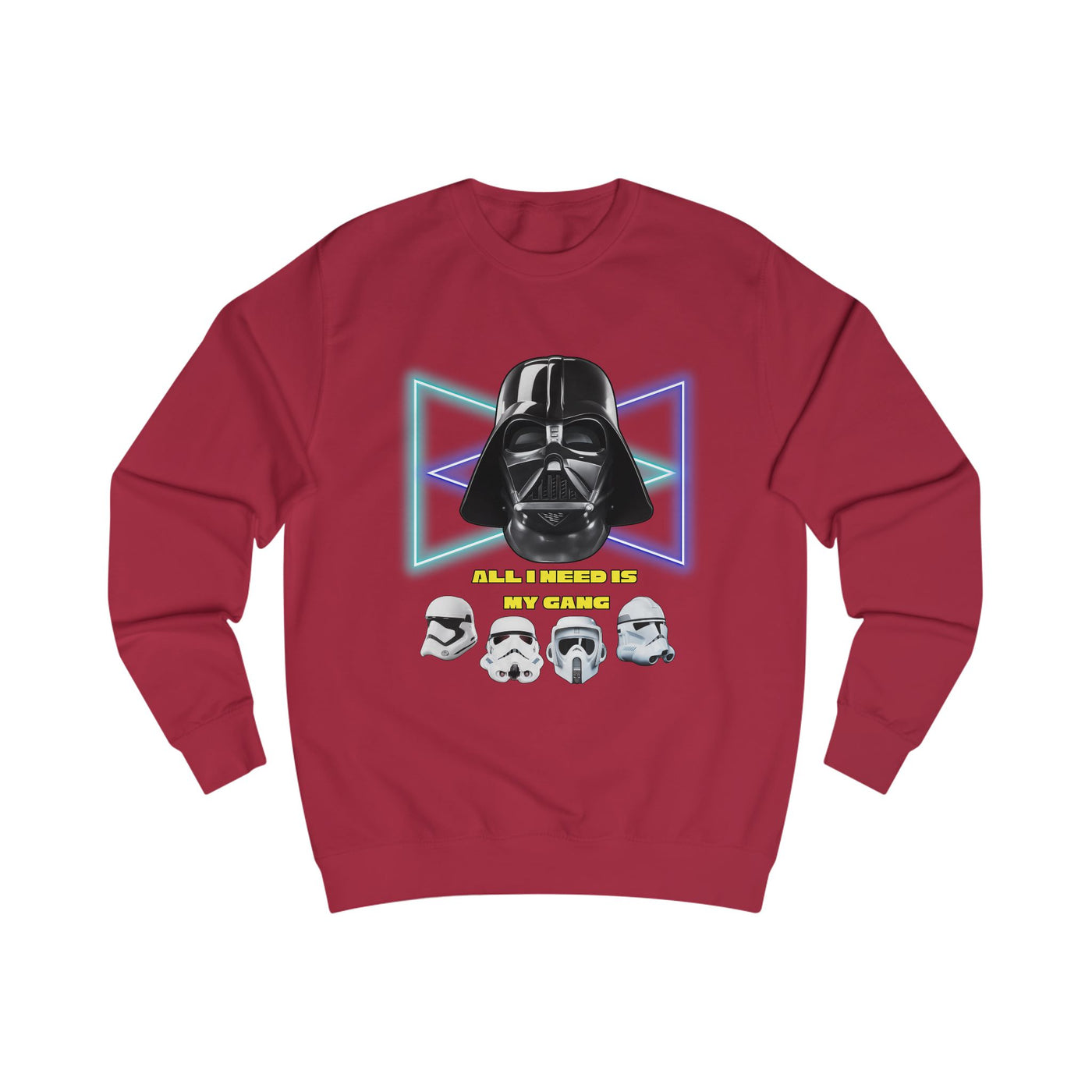 Unisex Star Wars sweatshirt, All i need is my gang