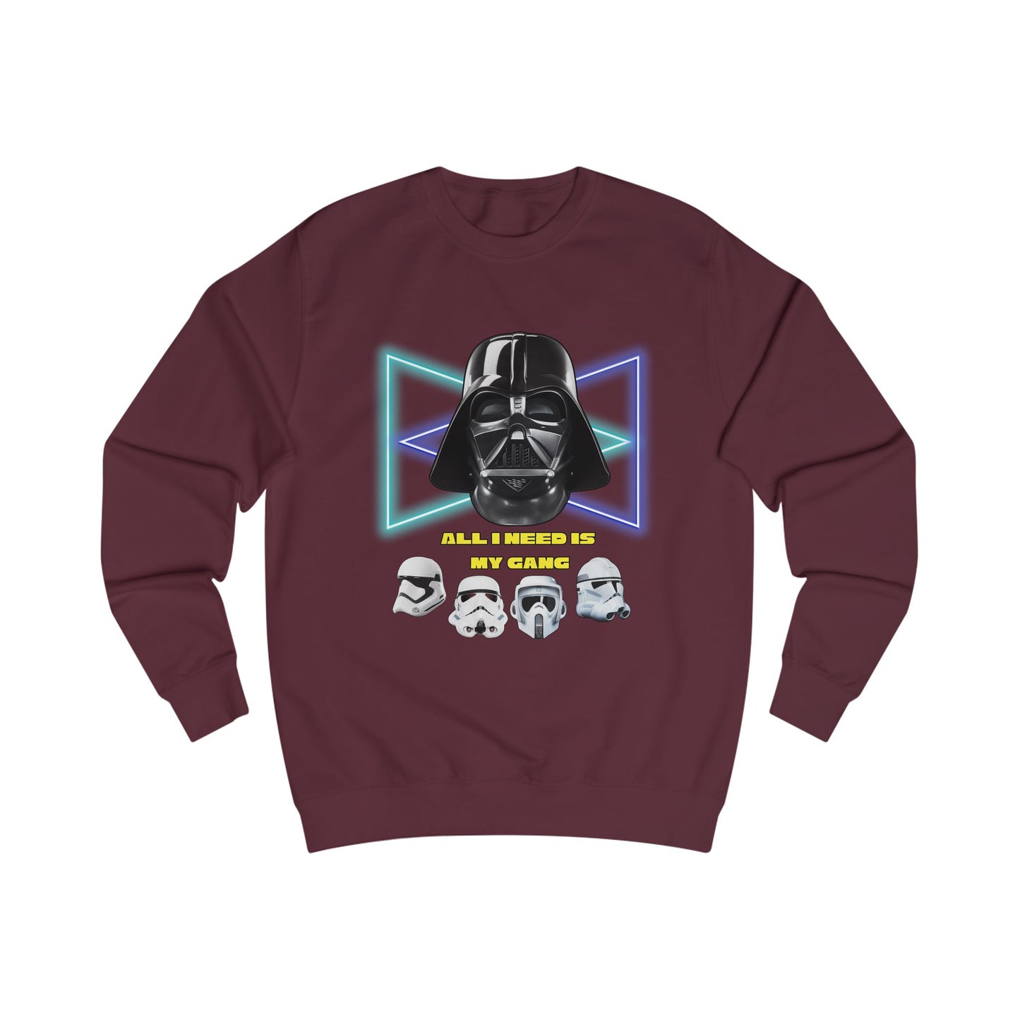 Unisex Star Wars sweatshirt, All i need is my gang