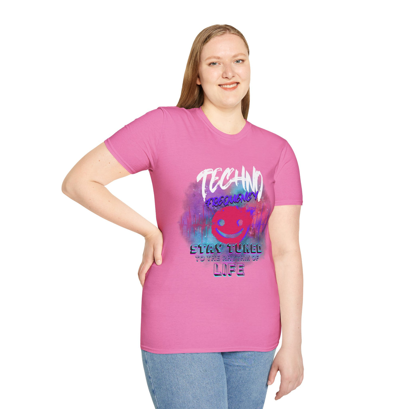Techno Vibe Unisex T-Shirt | Stay Tuned to the Rhythum of Life