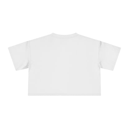 Skateboarding Women's Crop Tee - Keep On Skatin' &amp; Fall Ride Graphic T-Shirt