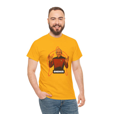 Energie Unisex Heavy Cotton Tee - Perfect for Sci-Fi Fans and Casual Wear