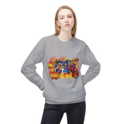 Comic Helden Graphic Sweatshirt, Superhero