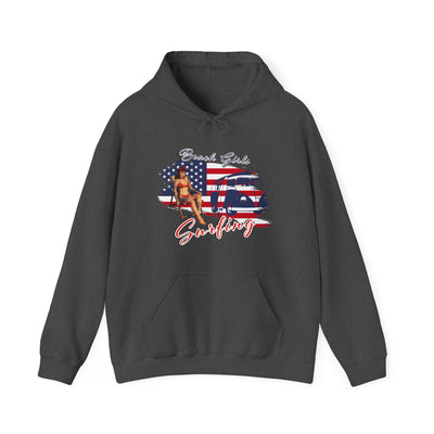 Beach Girls Surfing USA Hoodie