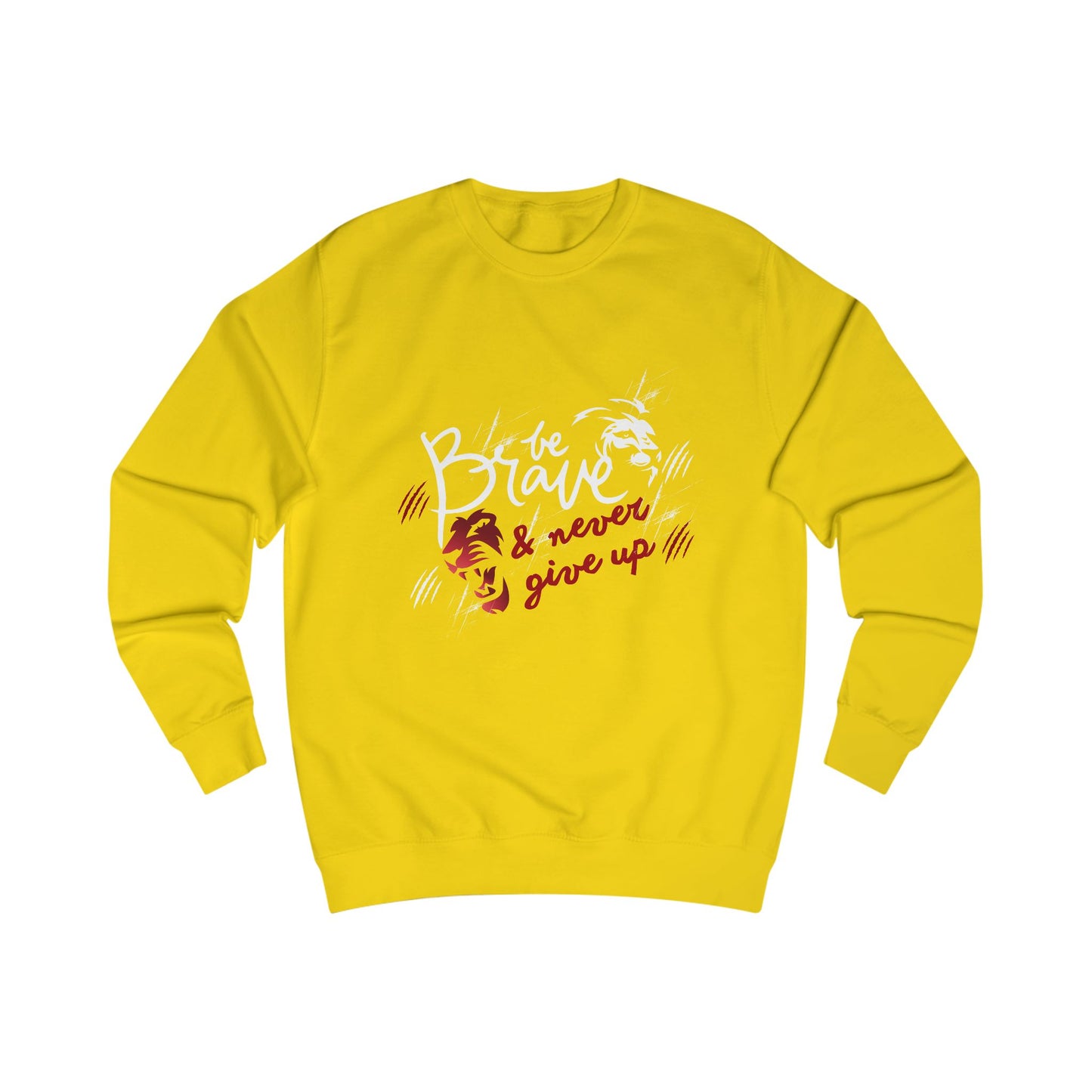 Brave & Never Give Up Sweatshirt