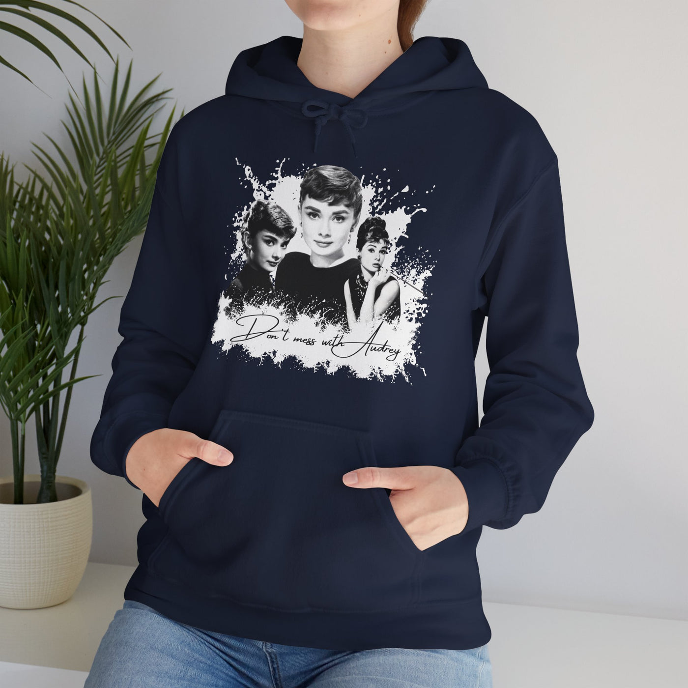 Retro Audrey Hepburn Hoodie - Classic Style