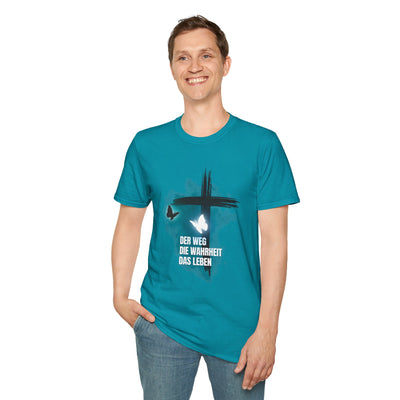 Faith-Inspired Unisex Softstyle T-Shirt – Spiritual, Jesus, Christian,
