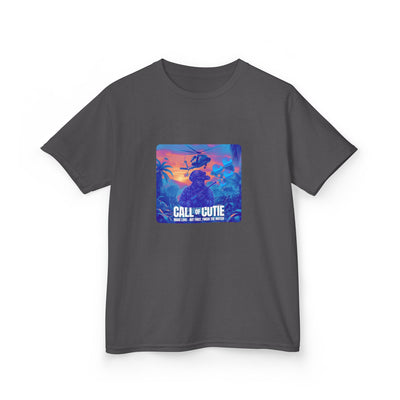 Call of Cutie Unisex Oversized Boxy Tee - Chill Vibes for Game Lovers for Teens