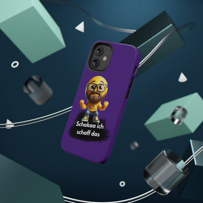 Motivational Impact-Resistant Phone Case - "Schakaa ich schaff das"