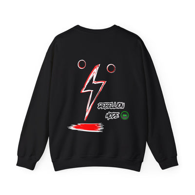 Rebellion Mode on Sweatshirt unisex