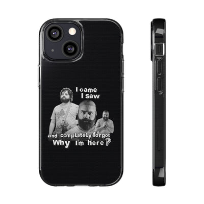 I Came, I Saw & Forgot, Alan Hangover -  Funny Phone Case  - Handyhülle -