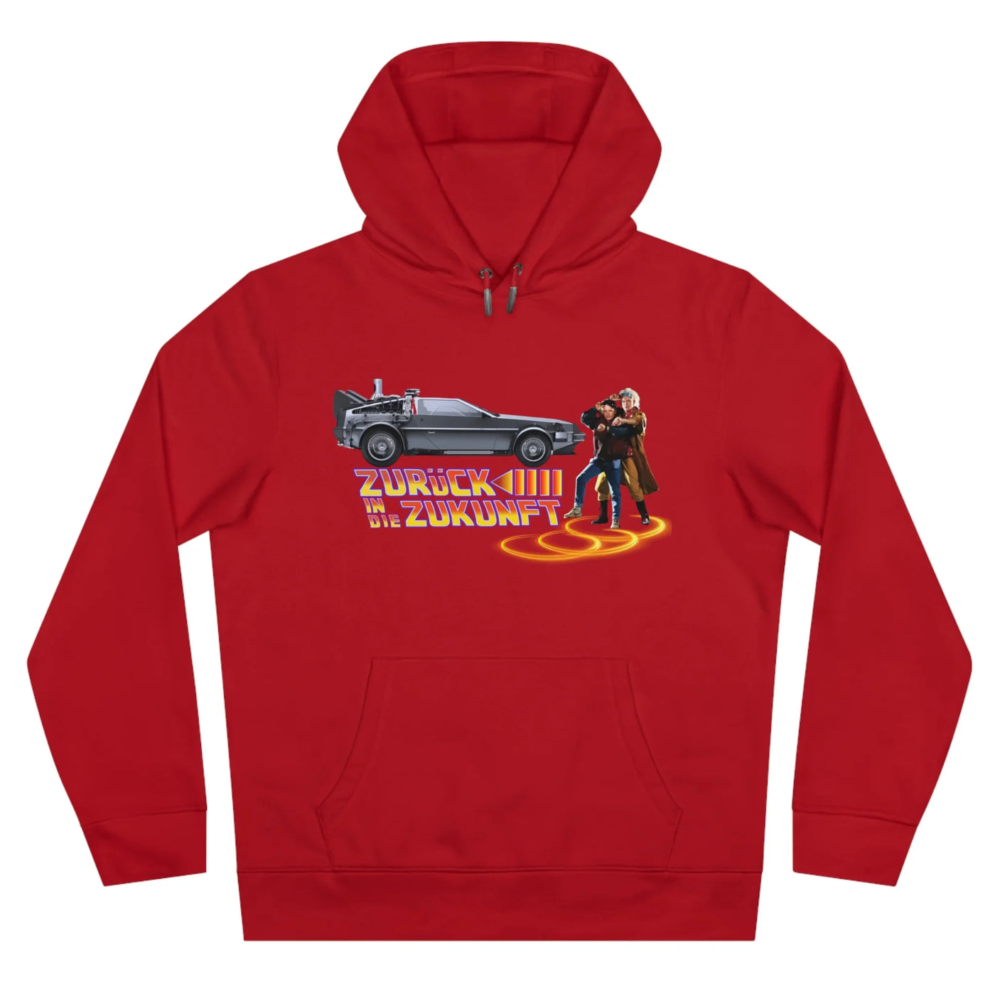 Back to the future - King Hooded Sweatshirt - Perfect for Movie Lovers and Casual Comfort 