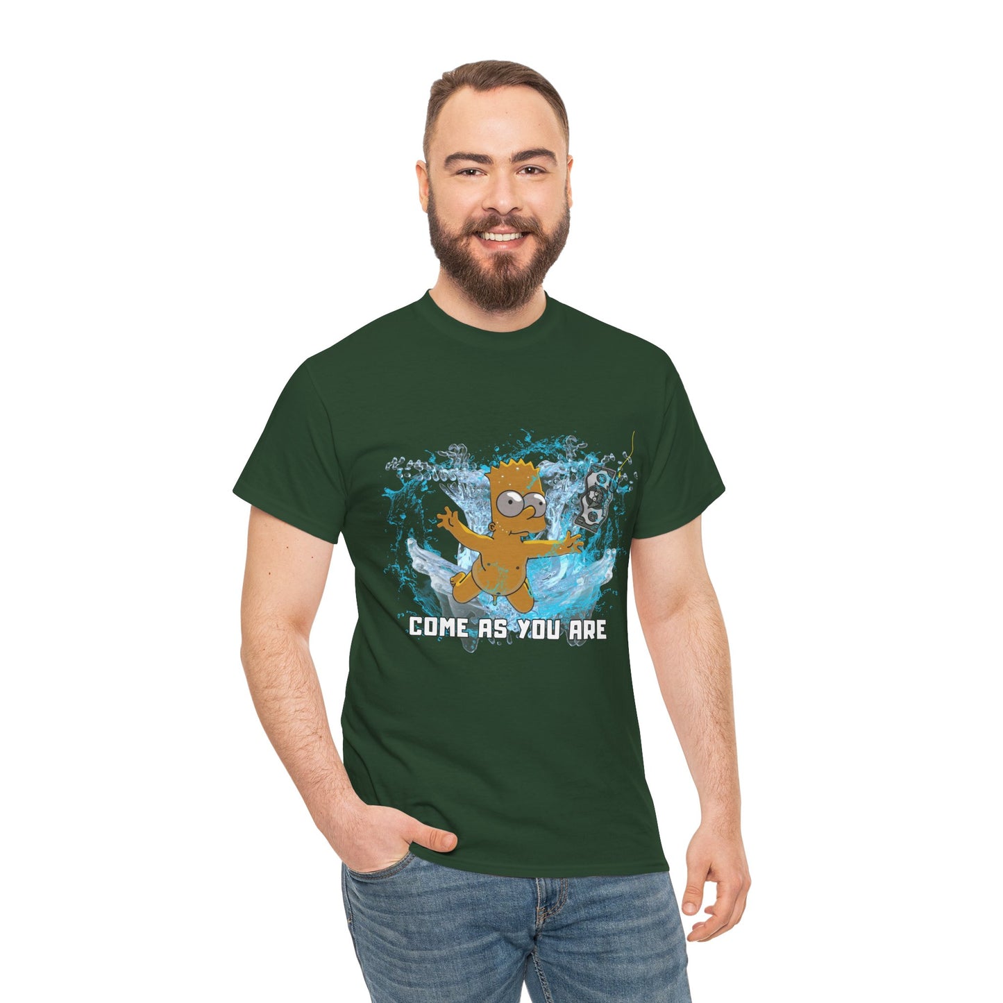 Come As You Are Unisex Shirt Bart Simpson
