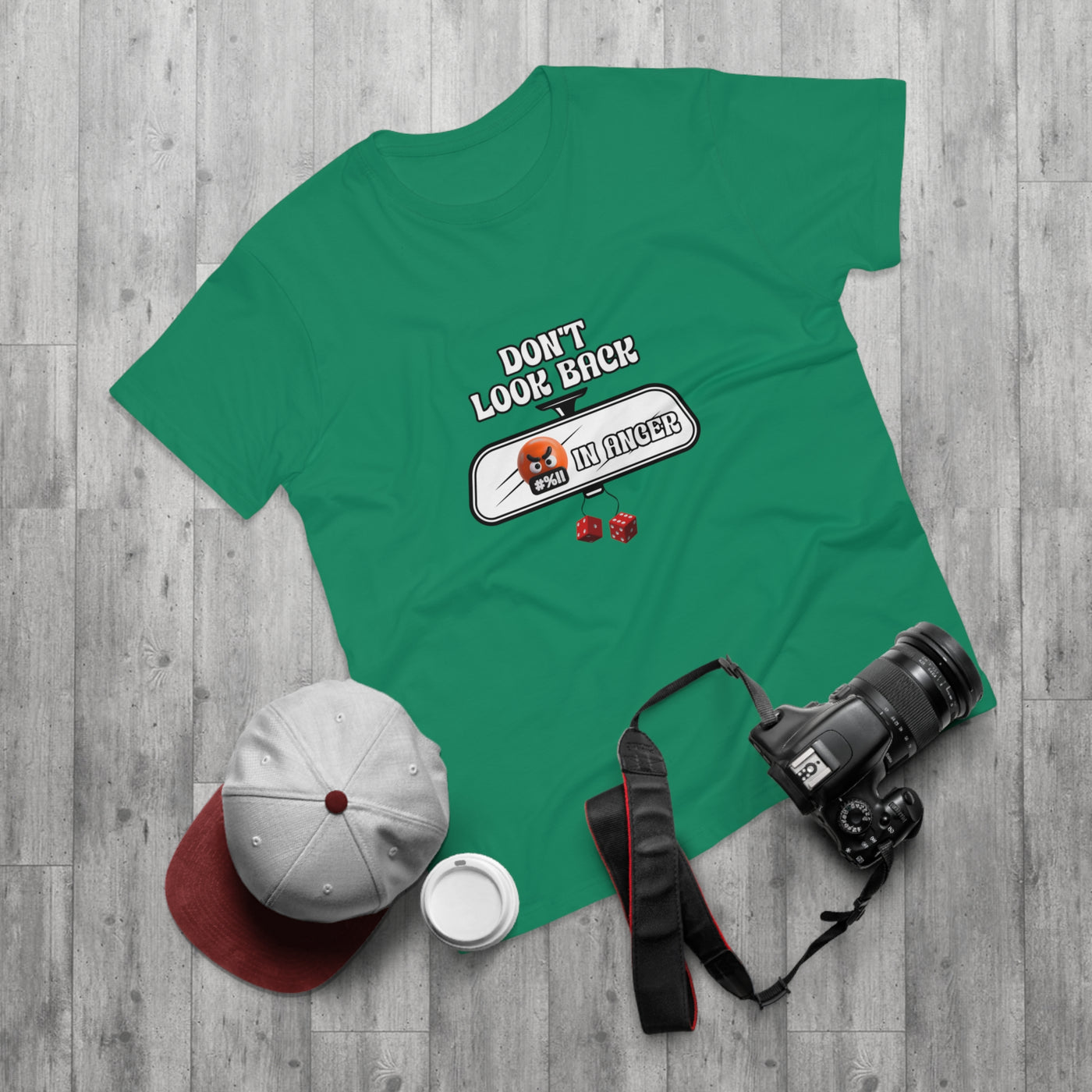 Don't Look Back in Anger Men's T-Shirt, Motivational