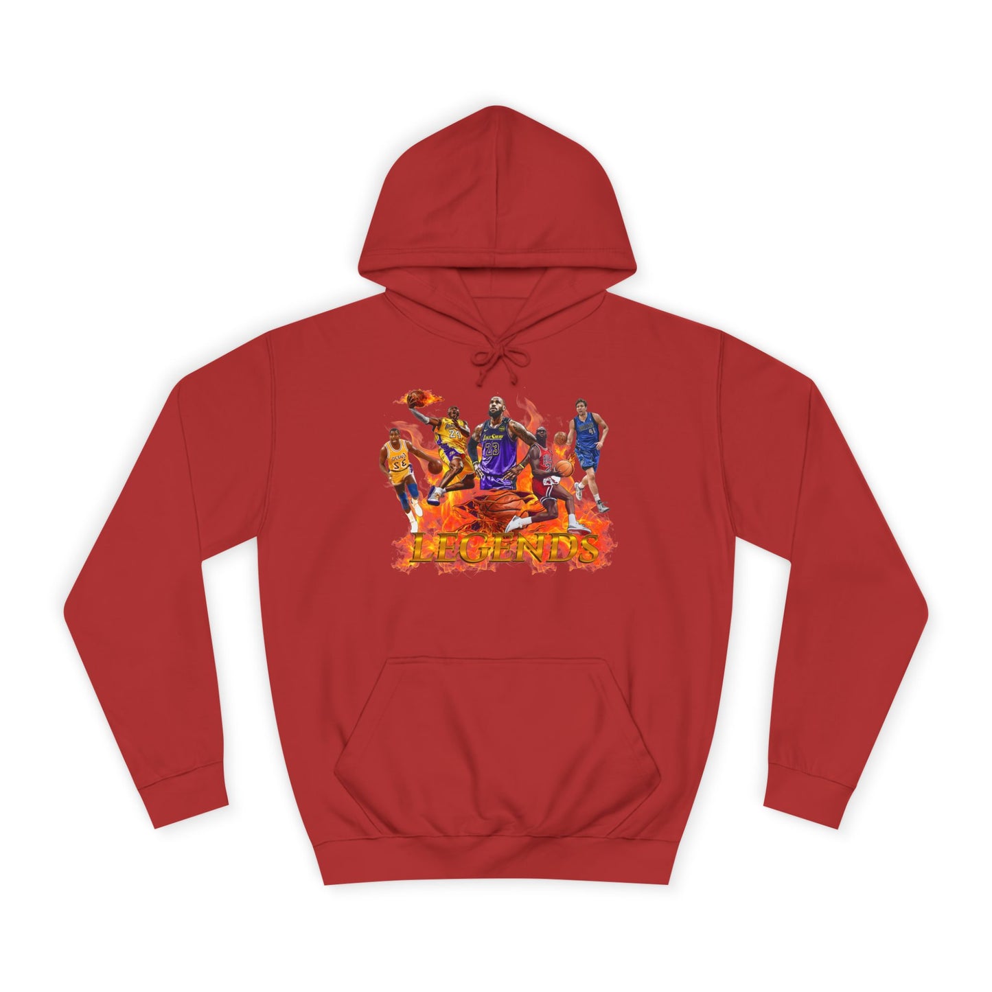 Unisex Sports Hoodie, Legends of Basketball