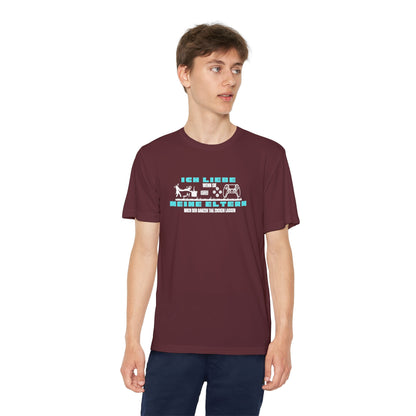 I love my parents - if I can play games all day... Fun Shirt