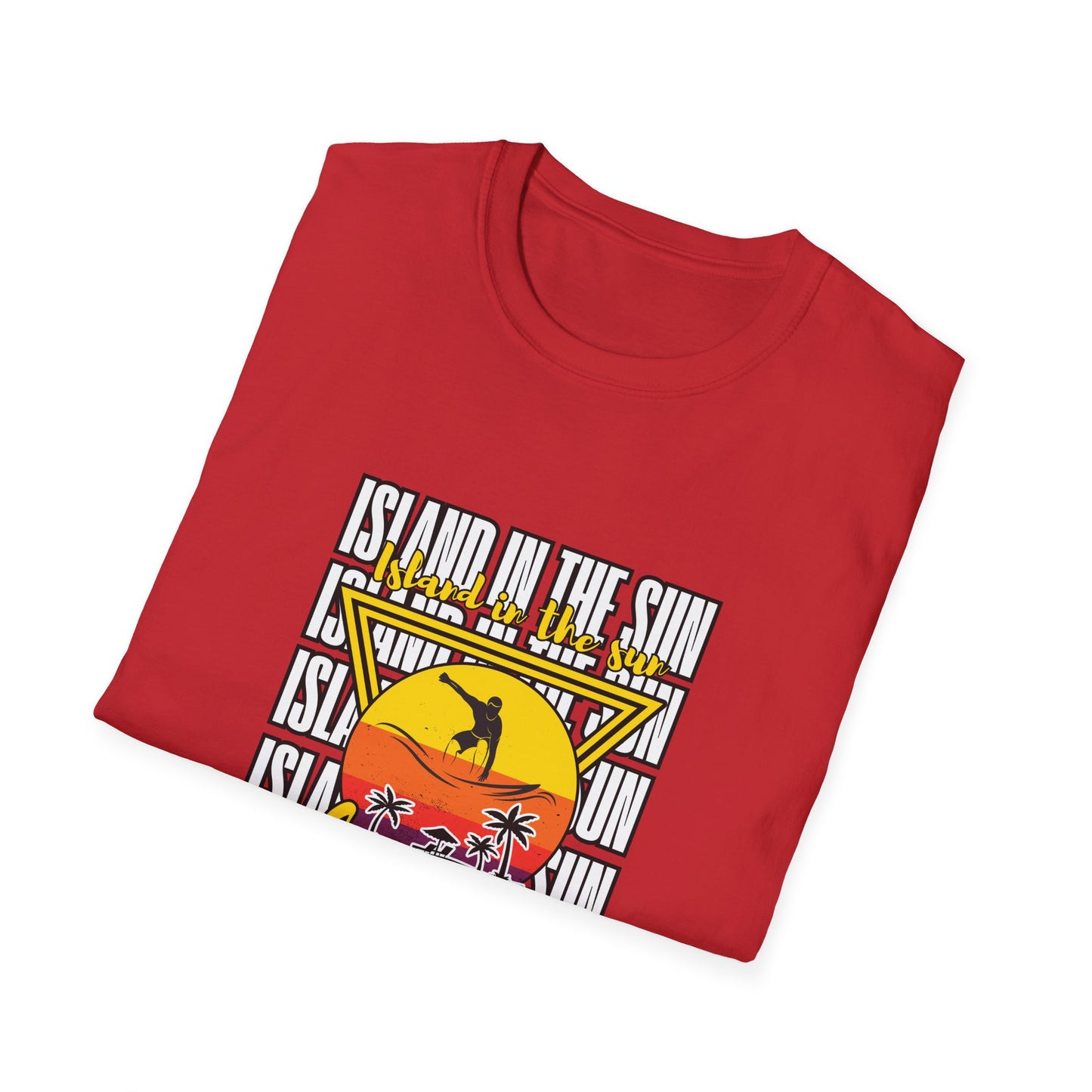 Island in the Sun Unisex Softstyle T-Shirt -Beach Vibes